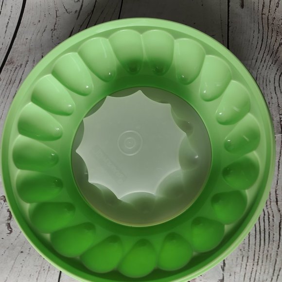 Vintage Tupperware Mint Green Jello Gelatin Ice Mold 3PC 1201-1, 1202-2, 1203-2 - Picture 5 of 9